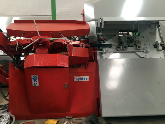 Automatic Production Center Rebar MINI SYNTAX 16 MEP - Argemaq Machines ...